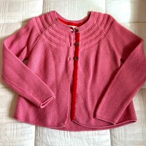 Mini Boden girls cardigan sweater